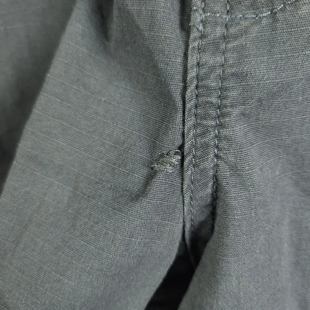 NWT Wrangler Gray Relaxed Fit Cargo Shorts Tech‎ Pocket Men's 44 46x9.5